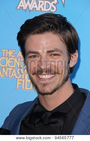 LOS ANGELES - JUN 25:  Grant Gustin at the 41st Annual Saturn Awards Arrivals at the The Castaways on June 25, 2015 in Burbank, CA