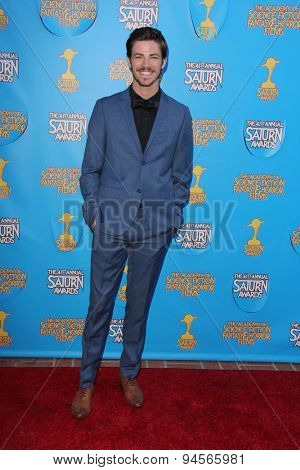 LOS ANGELES - JUN 25:  Grant Gustin at the 41st Annual Saturn Awards Arrivals at the The Castaways on June 25, 2015 in Burbank, CA