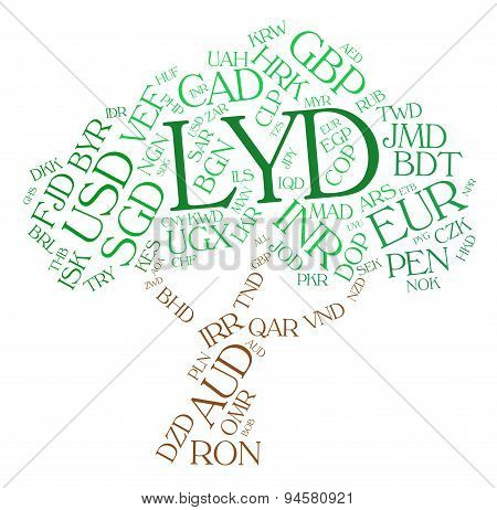 Lyd Currency Represents Worldwide Trading And Coin