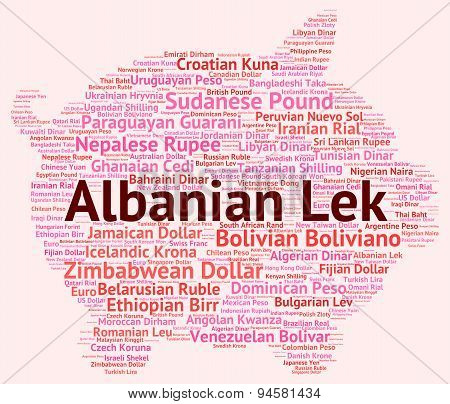 Albanian Lek Means Exchange Rate And Broker