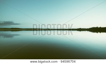 Night on a Lake