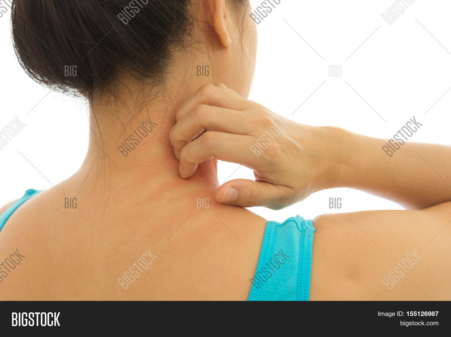 Itching Women Image Photo Free Trial Bigstock