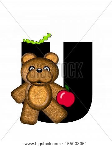 Alphabet Teddy U