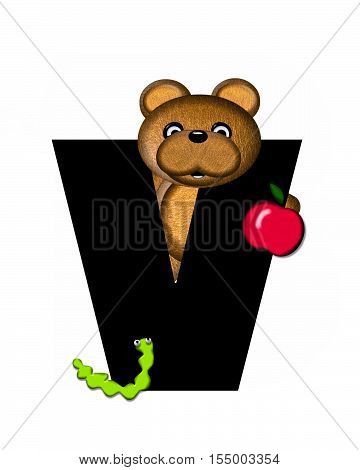 Alphabet Teddy V