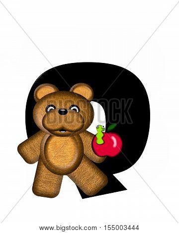 Alphabet Teddy Q