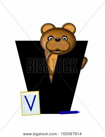Alphabet Teddy Homework V
