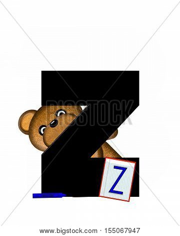 Alphabet Teddy Homework Z