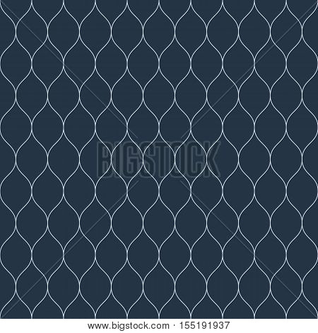 Seamless Pattern With Waves For Design Fabric,backgrounds, Package, Wrapping Paper, Covers, Fashion