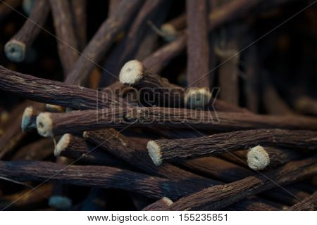 Background liquorice sticks natural root healthy ingredient