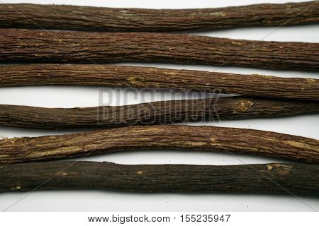 Background liquorice sticks natural root healthy ingredient