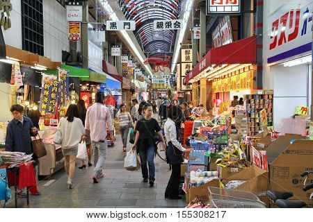 Shopping In Osaka, Japan