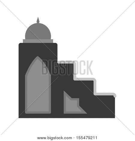 Muslim, mimbar, mosque icon vector image. Can also be used for islamic. Suitable for mobile apps, web apps and print media.