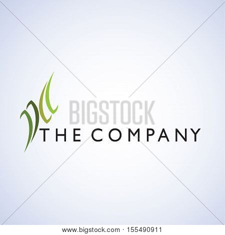 leaf ideas design vector illustration on backgroundl