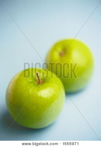 Grønne æbler