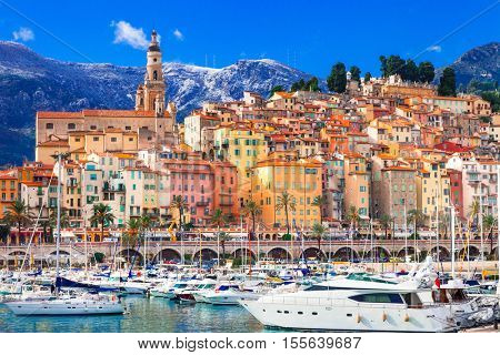 colorful Menton - luxury holidays in south of France