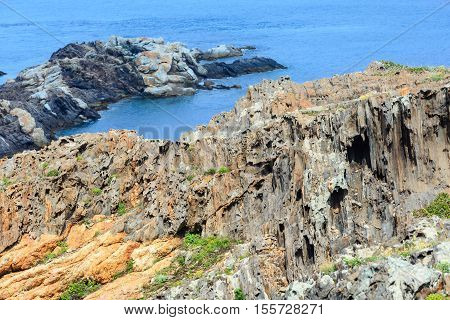 Costa Brava Summer View From Cap De Creus, Spain.