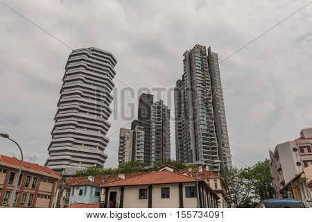 the Nice City of Singapore in Southeast Asia