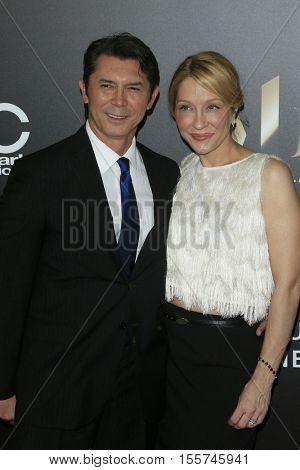 LOS ANGELES - NOV 6:  Lou Diamond Phillips, Yvonne Boismier Phillips at the 20th Annual Hollywood Film Awards  at Beverly Hilton Hotel on November 6, 2016 in Beverly Hills, CA