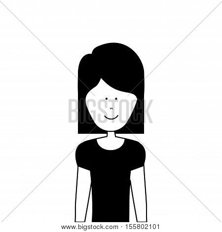 woman cartoon icon image vrctor illustration design