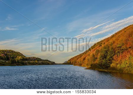 Cabot Trail Scenic view (Cape Breton Nova Scotia Canada)