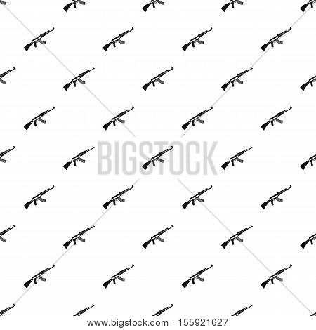 Kalashnikov machine pattern. Simple illustration of Kalashnikov machine vector pattern for web