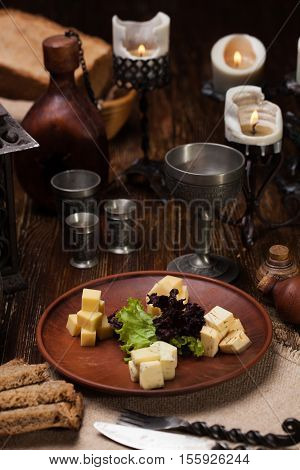 Сheese Plate, Parmesan, Dor Blue, Camembert