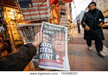 De Telegraaf Donald Trump New Usa President