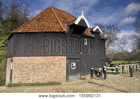 Watermill den Haller near Diepenheim in the Dutch region Twente