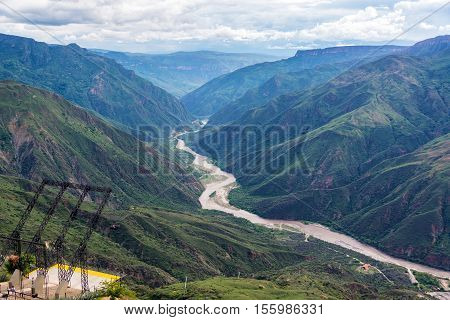 Chicamocha Canyon And Swing