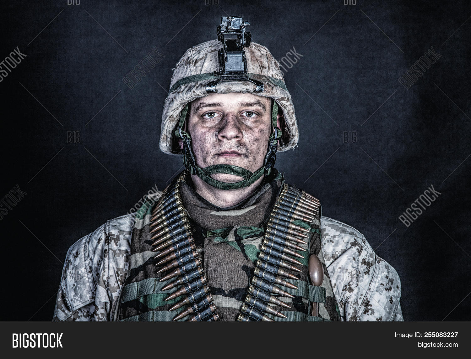 Marine Machine Gunner Image & Photo (Free Trial) Bigstock