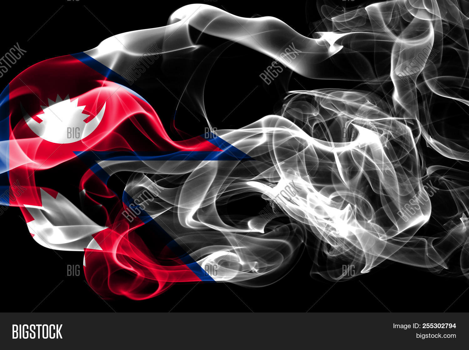 National Flag Nepal Image Photo Free Trial Bigstock