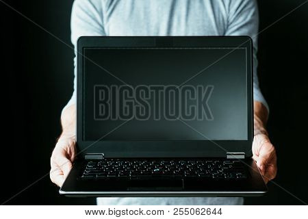 Online Education. Internet Training Programs. Learning New Profession Remotely. Computer Technology 