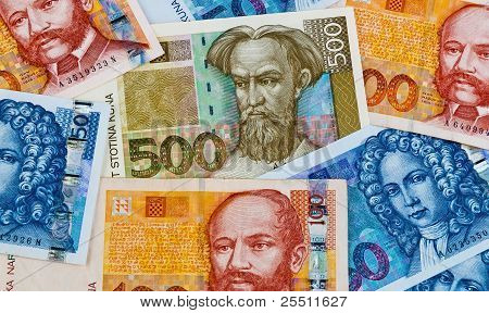 kuna - valuta i Kroatien