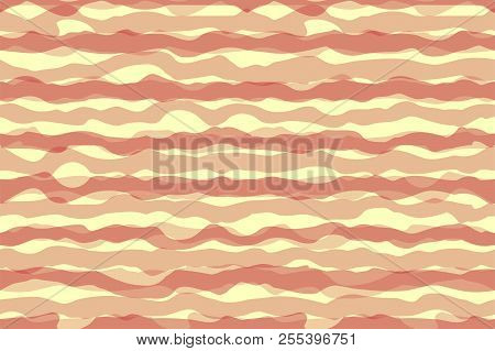 Abstract Rendy Horizontal Background With Geometric Wavy Texture