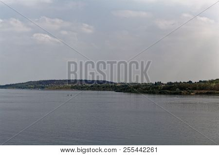View On The Geiseltal Lake In Saxony-anhalt, Germany