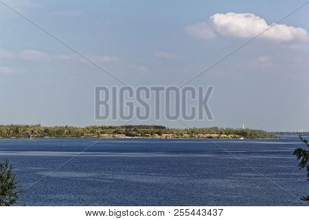 View On The Geiseltal Lake In Saxony-anhalt, Germany