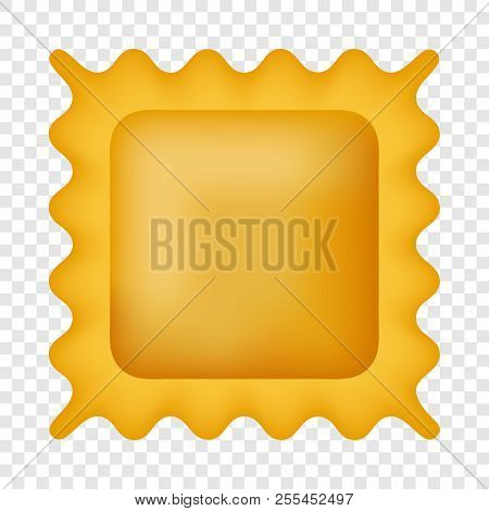 Quadretti Pasta Icon. Realistic Illustration Of Quadretti Pasta Icon For On Transparent Background