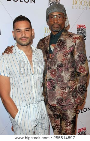 LOS ANGELES - AUG 25:  Johnny Sibilly, Billy Porter at the DIVERSITY x DESIGN Benefit for DIFFA  at the BOLON & Louis Poulsen Showrooms on August 25, 2018 in Culver City, CA