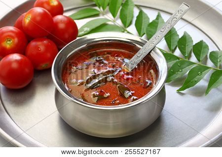 tomato rasam kerala style, south indian food