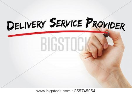 Dsp - Delivery Service Provider Acronym, Business Concept Background