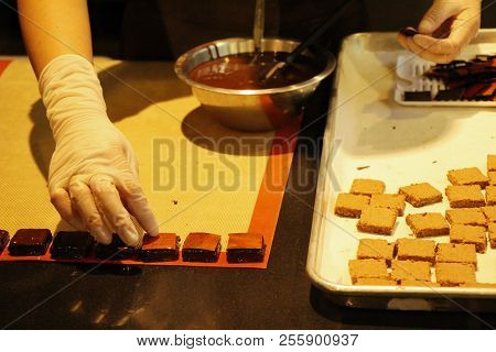 Making To Chocolate At Sweet Is Delicious