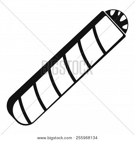 Narcotic Cigar Icon. Simple Illustration Of Narcotic Cigar Icon For Web Design Isolated On White Bac