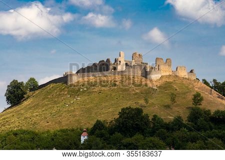 Branc castle ruins near Senica, Slovakia
