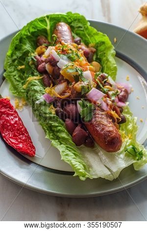 Gluten Free Fancy Chili Dogs