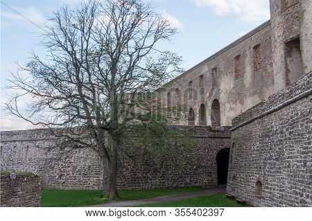 Borgholm, The Grand Remains Of A Medieval Fort On The Island Of Oland. Sweden