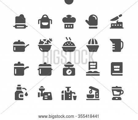 Cooking V1 Ui Pixel Perfect Well-crafted Vector Solid Icons 48x48 Ready For 24x24 Grid For Web Graph