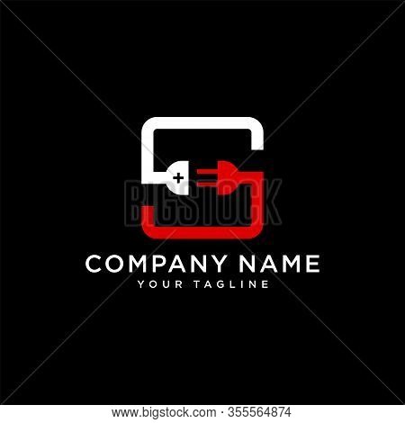 Letters S And E Square Shape Monogram