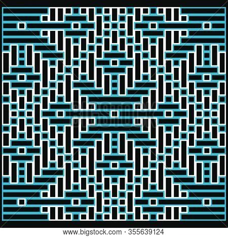 Beautiful Decorative Ethnic Woven (anyaman) Background Texture 10
