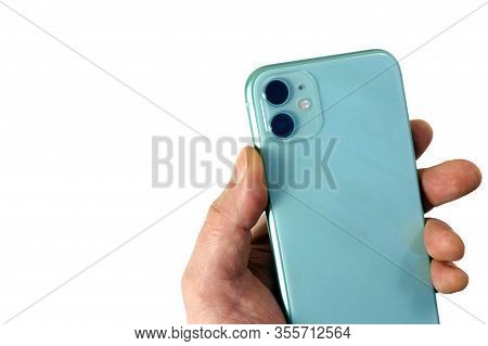 Smart Phone Isolated On A White Background.