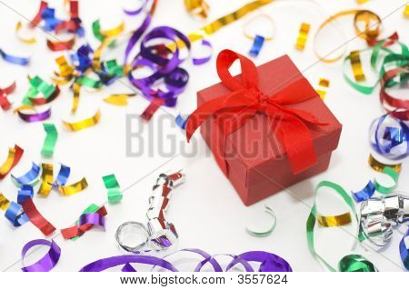 Present And Confetti